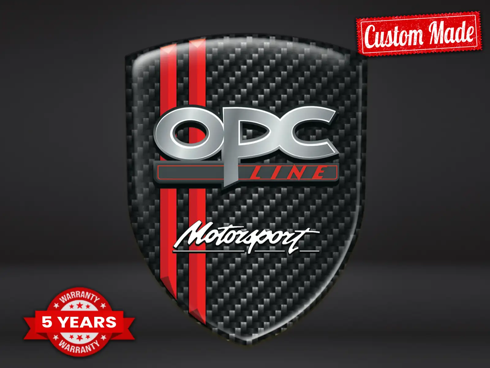 OPC All Car Badges Universal High Quality Professional